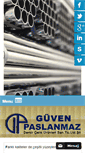 Mobile Screenshot of guvenpaslanmaz.com.tr